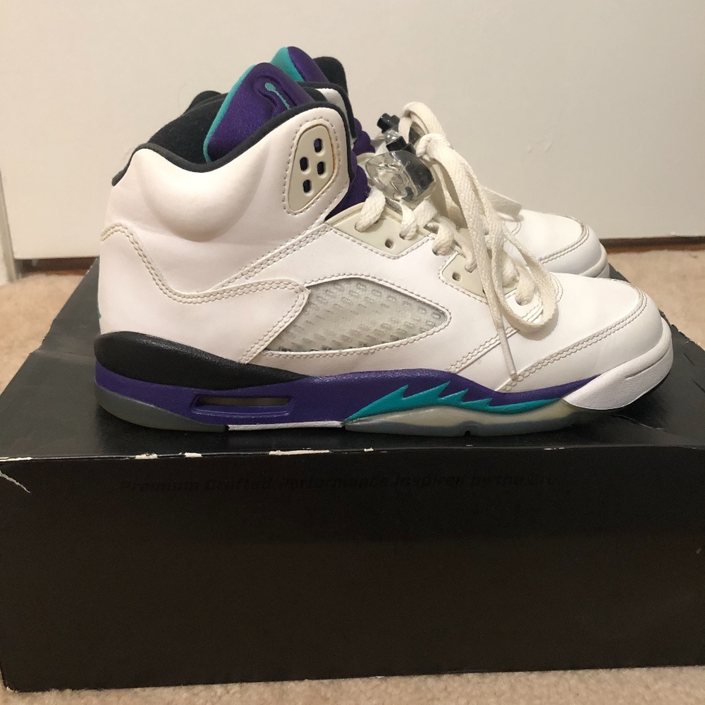 2013 Jordan retro Grape 5's